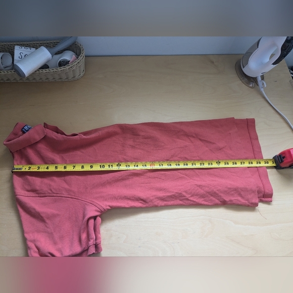 VINTAGE Polo Ralph Lauren Men Polo Shirt Made In USA 100% Cotton Size L - Picture 8 of 8